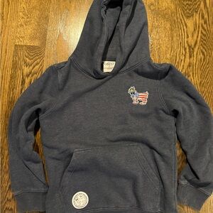 OshKosh B'gosh Charcoal Hoodie with Fun Patch